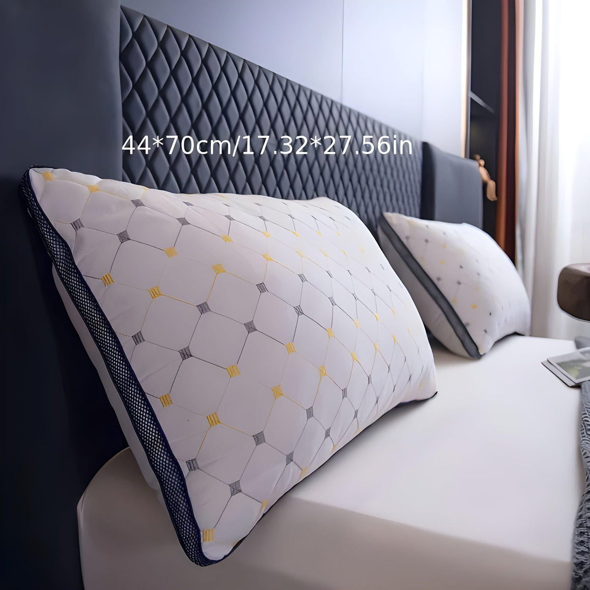 Ergonomic Neck Support Pillow for Side and Back Sleepers