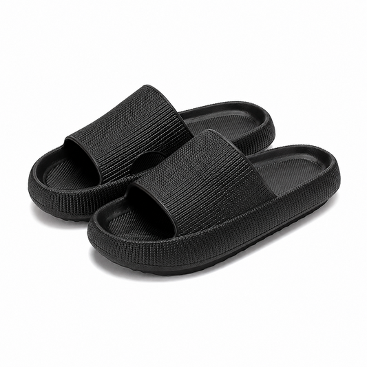 Ergonomic Slippers with Shock-Absorbing Sole