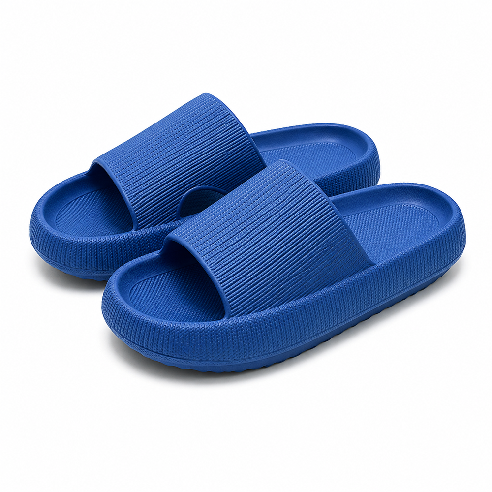 Ergonomic Slippers with Shock-Absorbing Sole