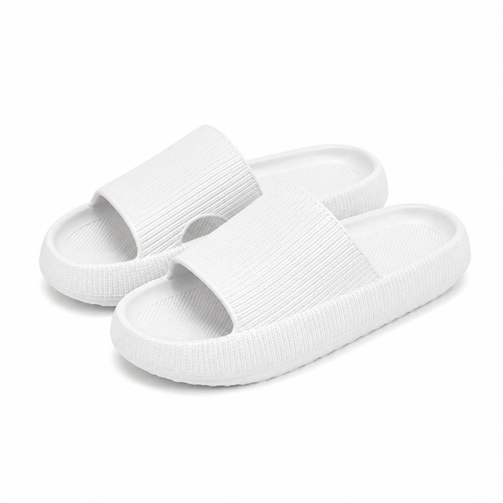 Ergonomic Slippers with Shock-Absorbing Sole