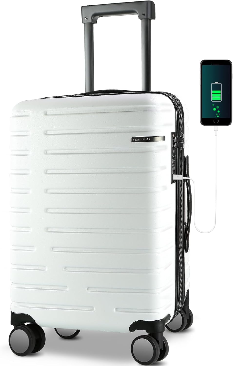 Expandable Hardside Suitcase with Spinner Wheels and TSA Lock