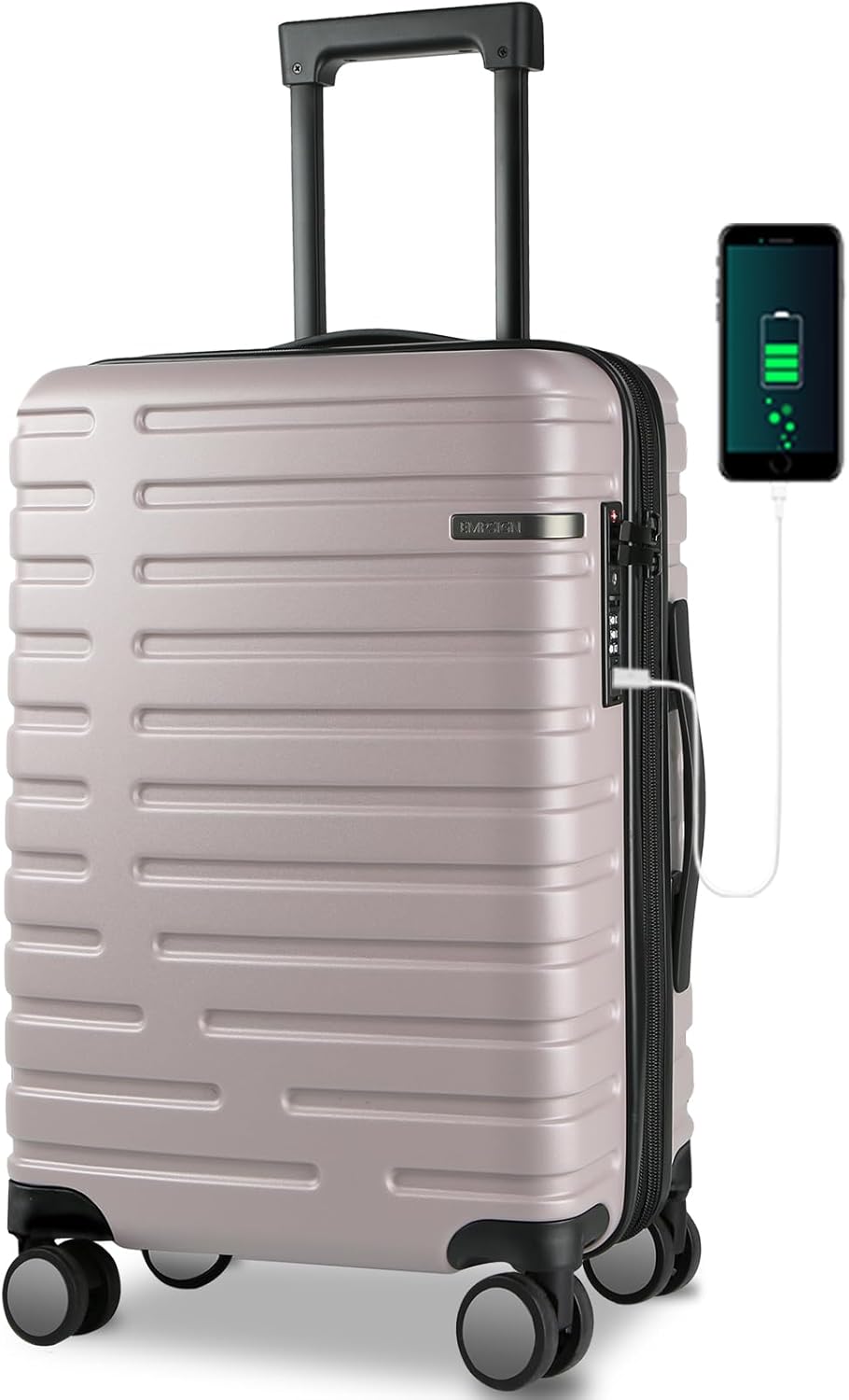 Expandable Hardside Suitcase with Spinner Wheels and TSA Lock