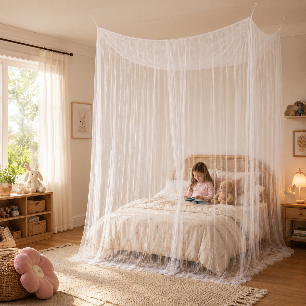 Extra-Large Hanging Mosquito Net