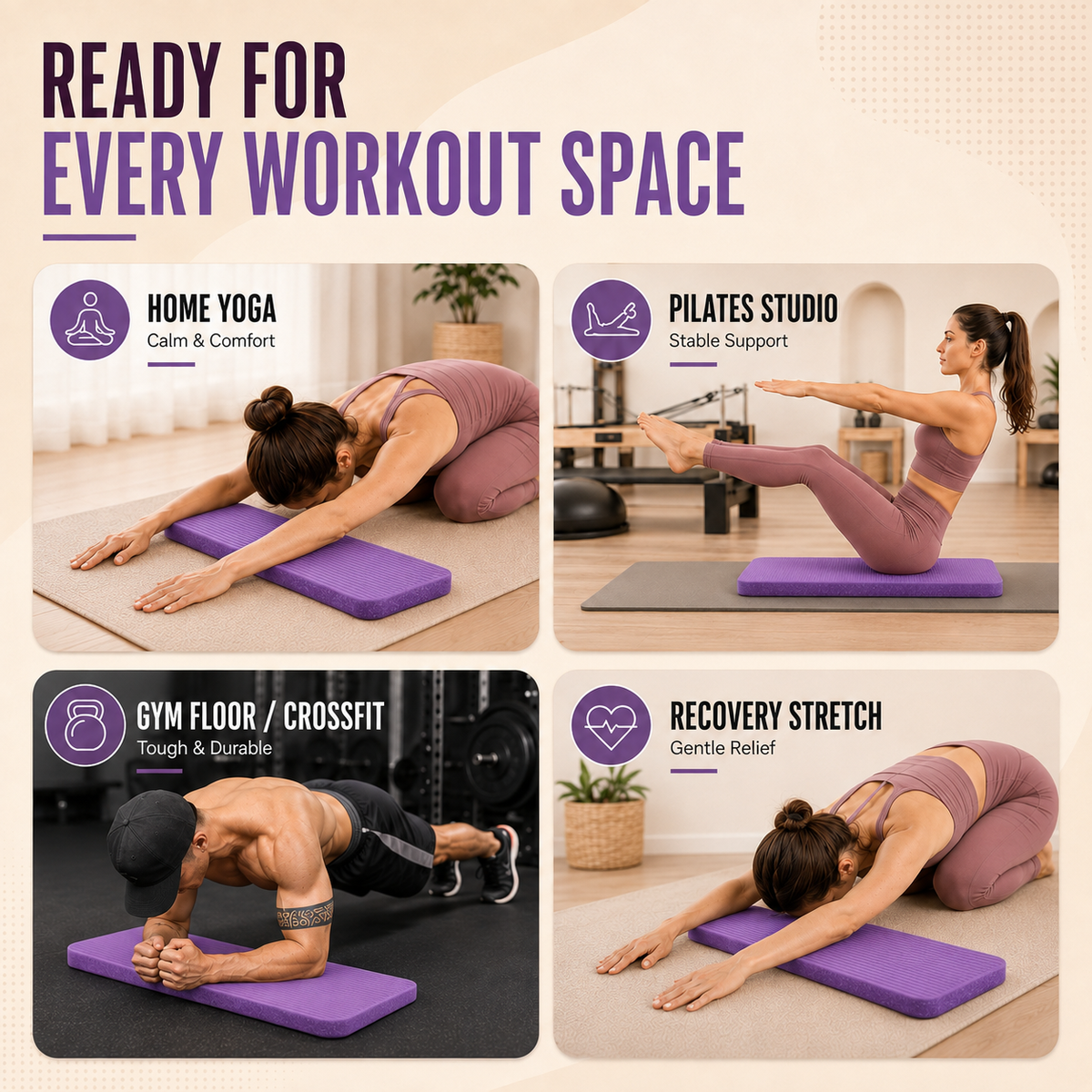 Extra-Thick Exercise Knee Pad