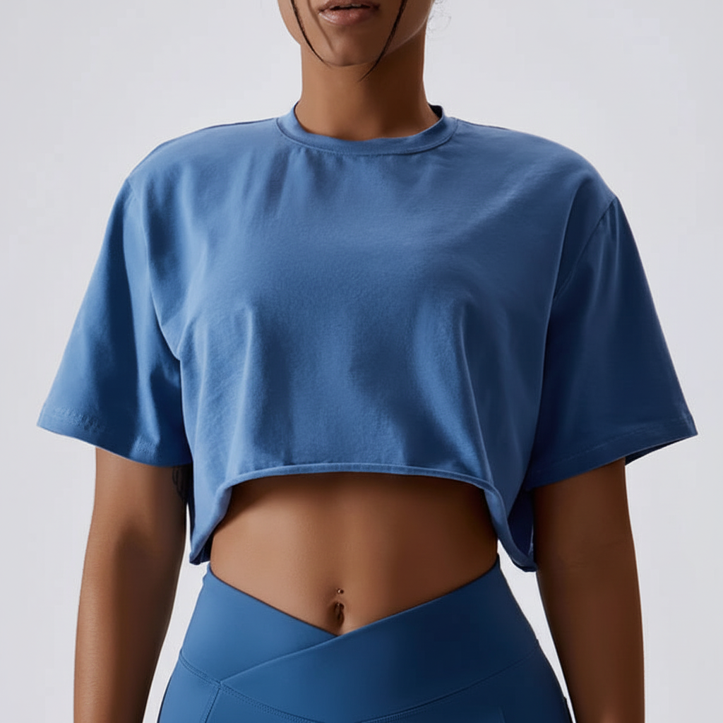 Fashionable Workout Crop Top