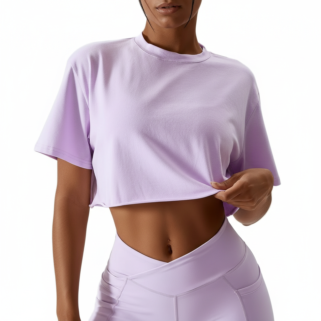 Fashionable Workout Crop Top