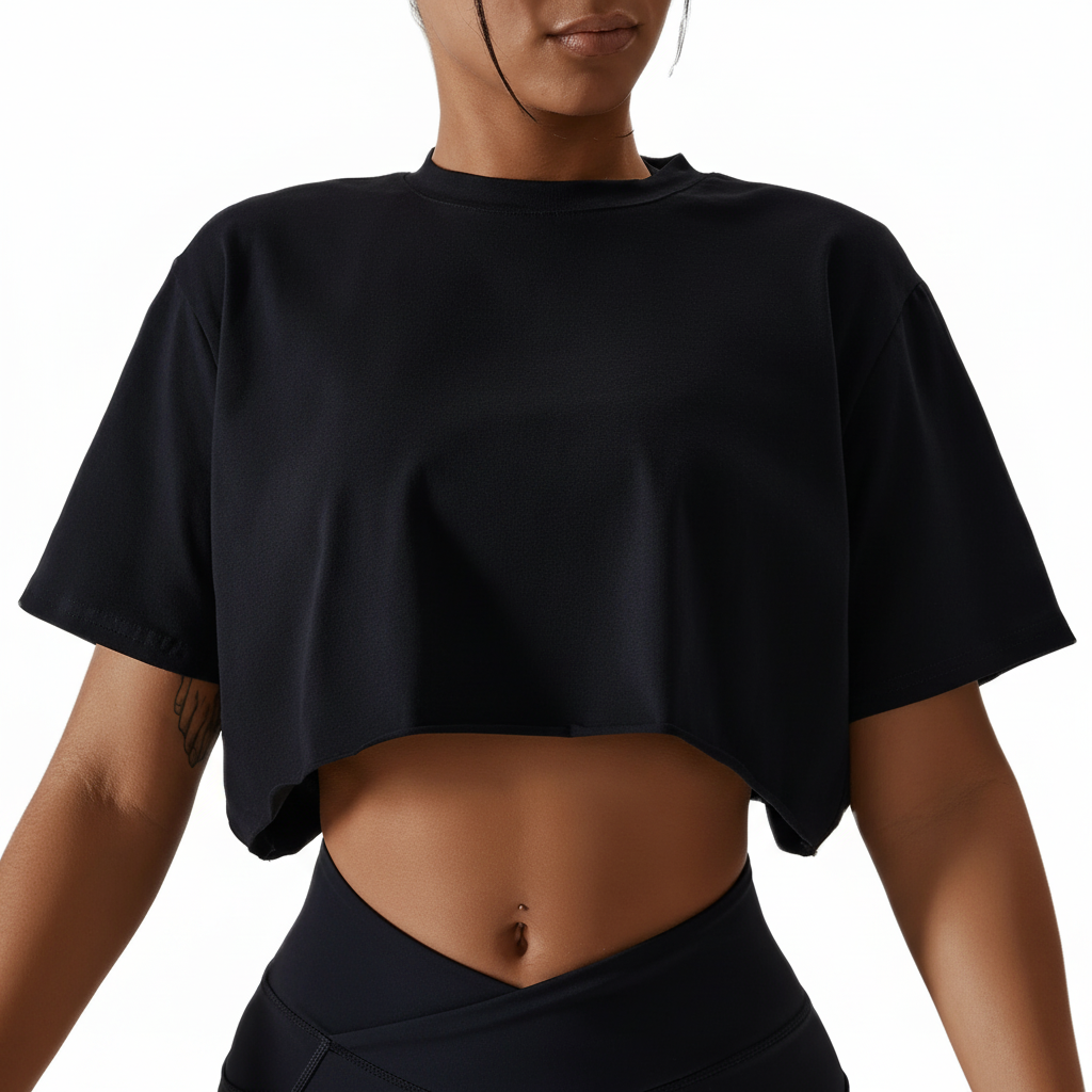Fashionable Workout Crop Top
