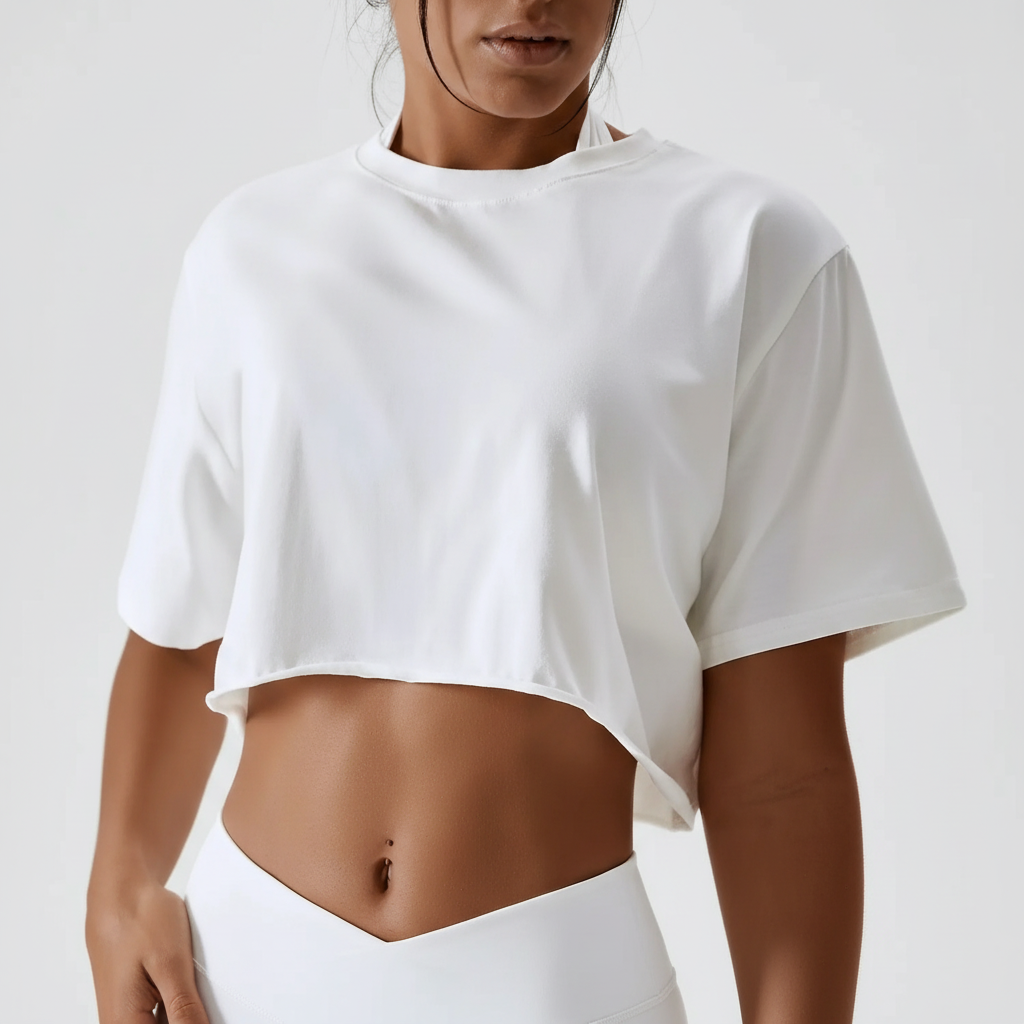 Fashionable Workout Crop Top