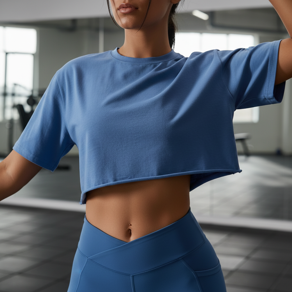Fashionable Workout Crop Top