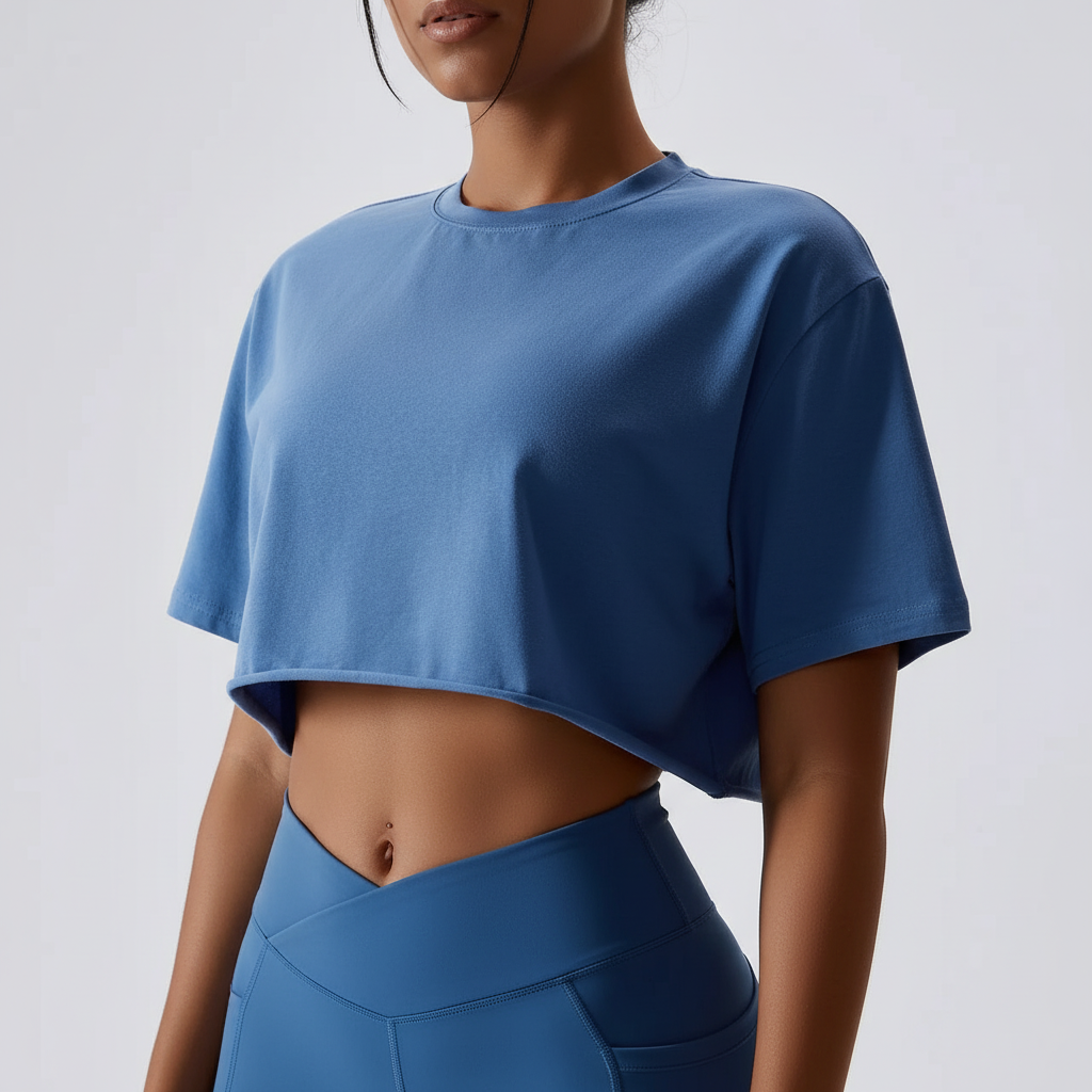 Fashionable Workout Crop Top