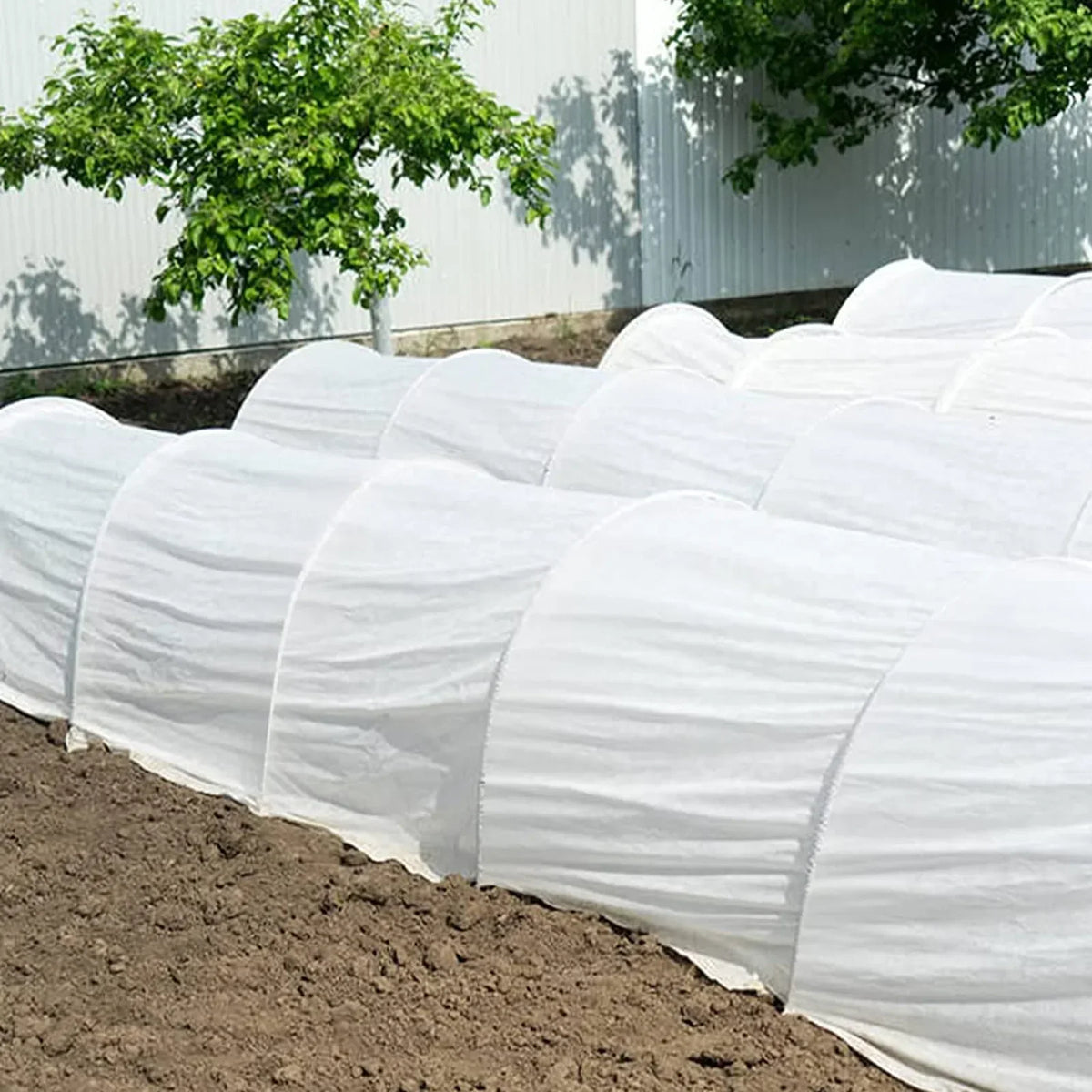 Fiberglass Garden Hoops Set | DIY Grow Tunnel for Raised Beds & Cold Frames | Rustproof & Reusable with Connectors Included