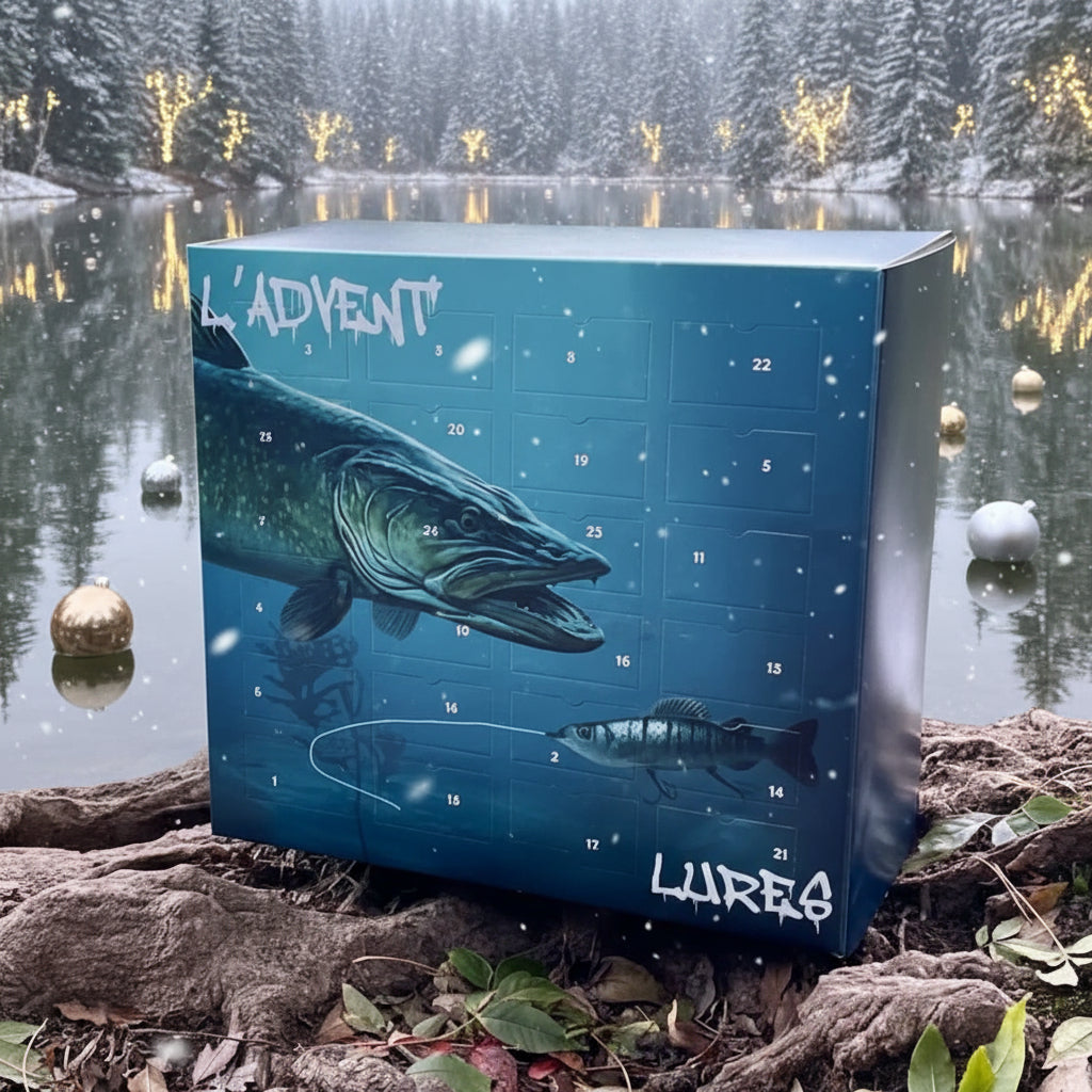 Fishing Advent Calendar with 24 Surprises