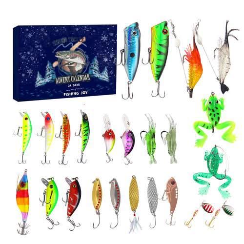 Fishing Advent Calendar with 24 Surprises