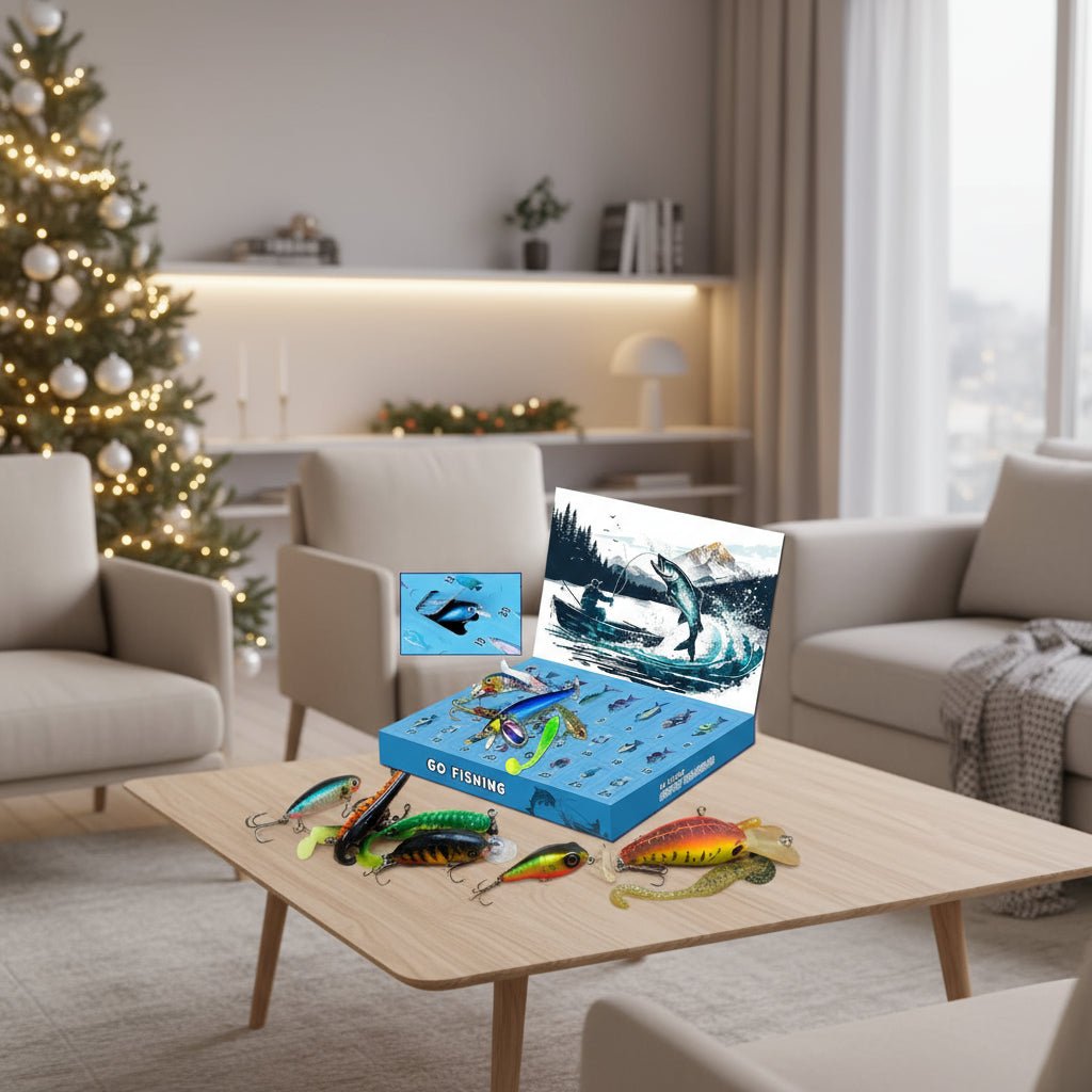 Fishing Advent Calendar with 24 Surprises