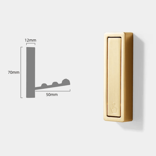 Foldable All-Metal Wall Hooks