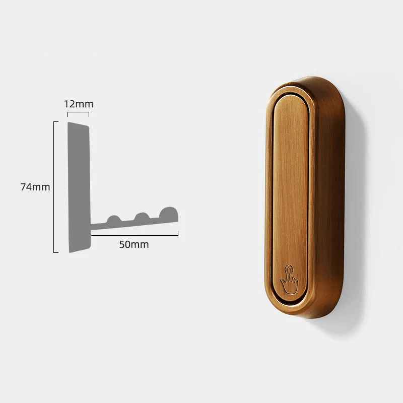 Foldable All-Metal Wall Hooks