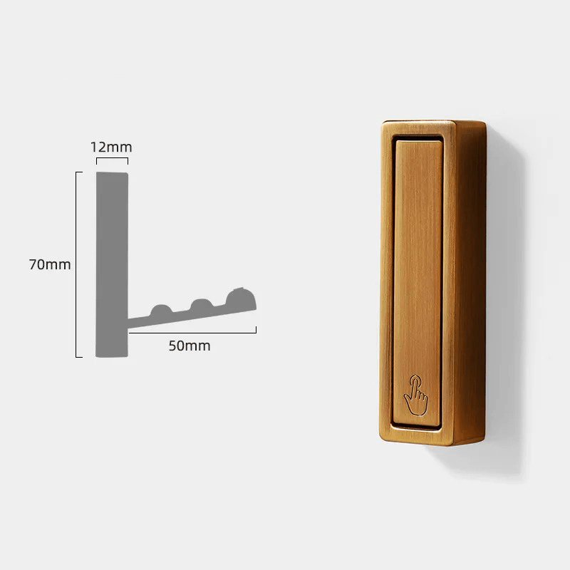 Foldable All-Metal Wall Hooks