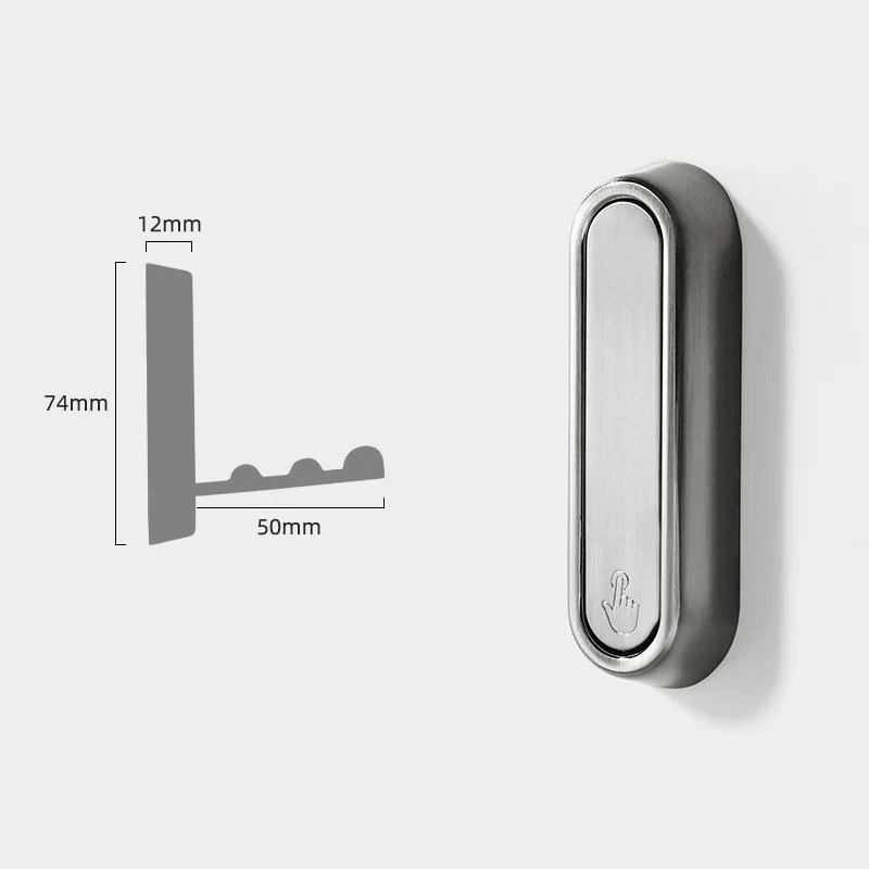 Foldable All-Metal Wall Hooks