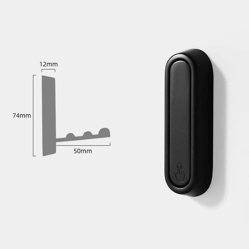 Foldable All-Metal Wall Hooks