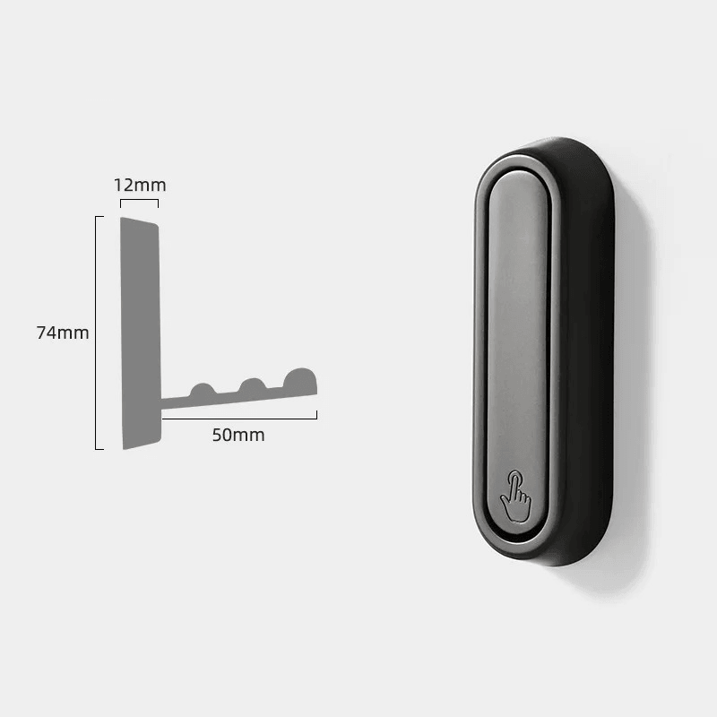 Foldable All-Metal Wall Hooks