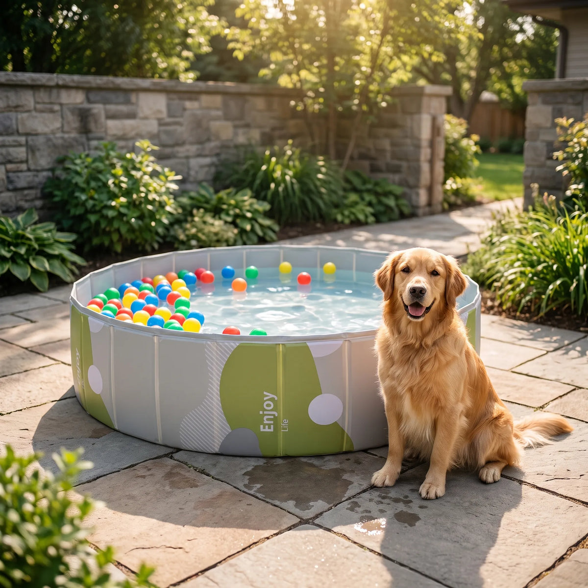 Foldable Dog Paddling Pool