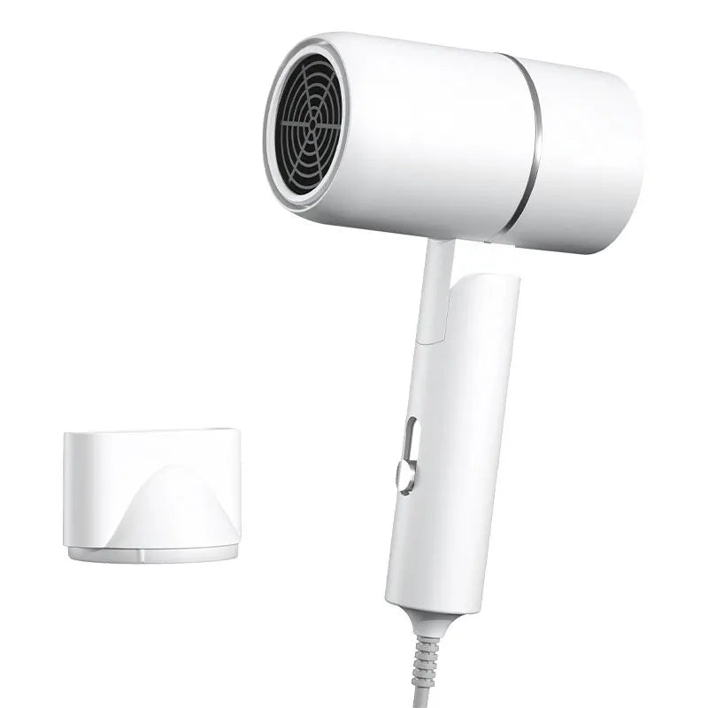 Foldable Ionic Hair Dryer with Compact Design for Home and Travel