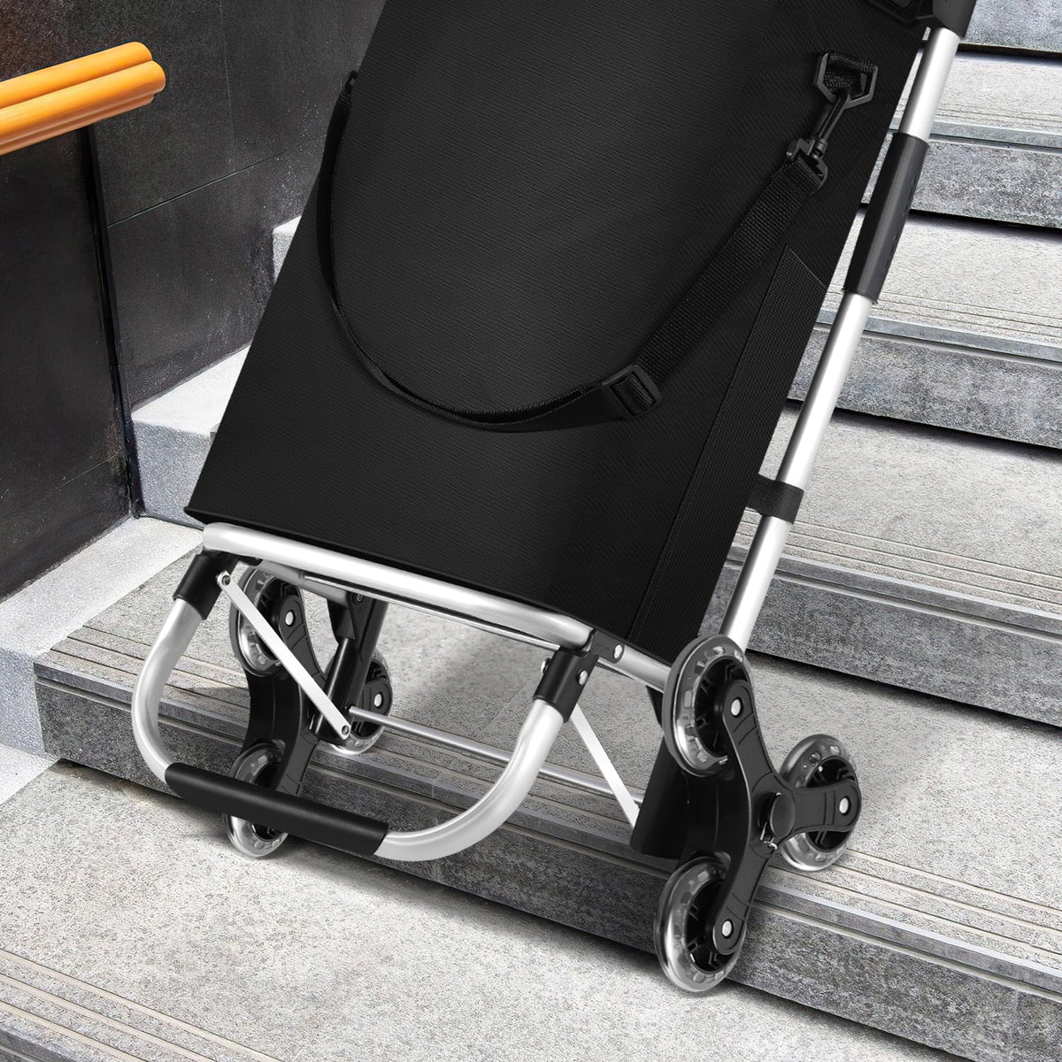 Foldable Shopping Trolley Cart 40L