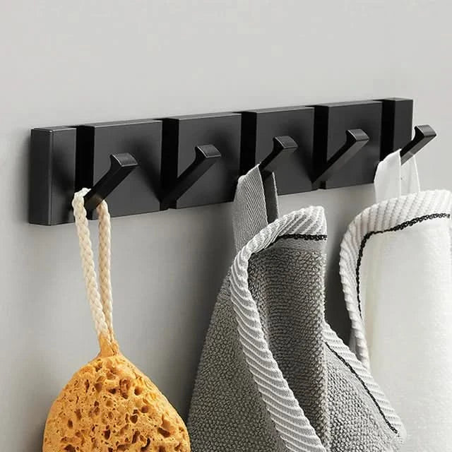 Foldable Stainless Steel Wall Hook for Modern Interiors