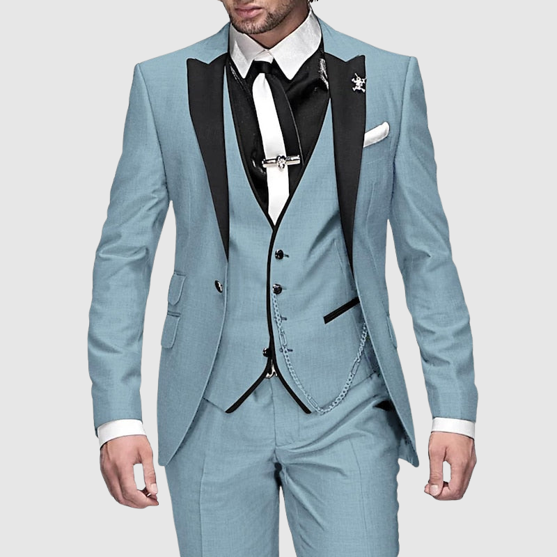 Formal 3-Piece Slim Fit Suit - Seth