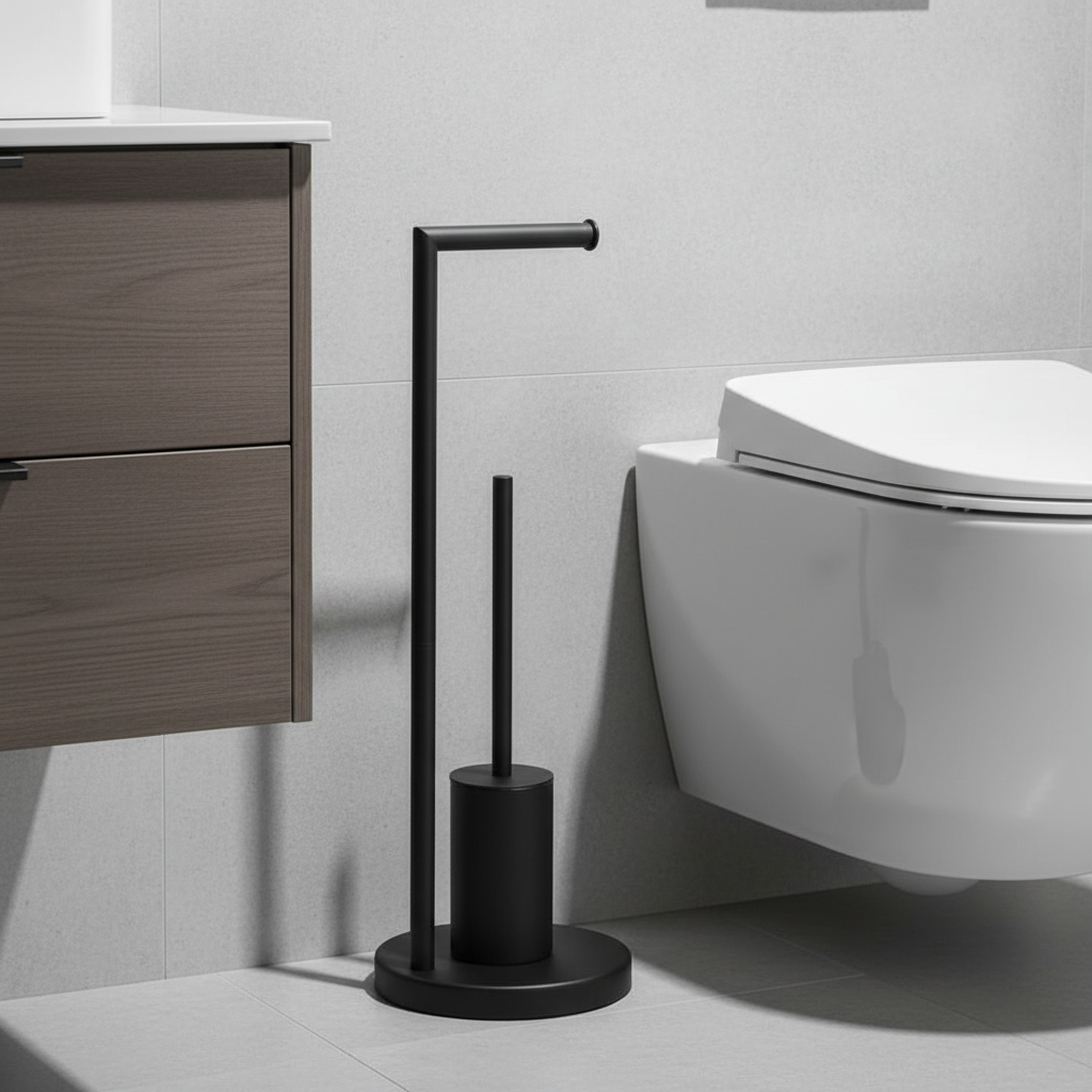 Freestanding Wall-Side Holder