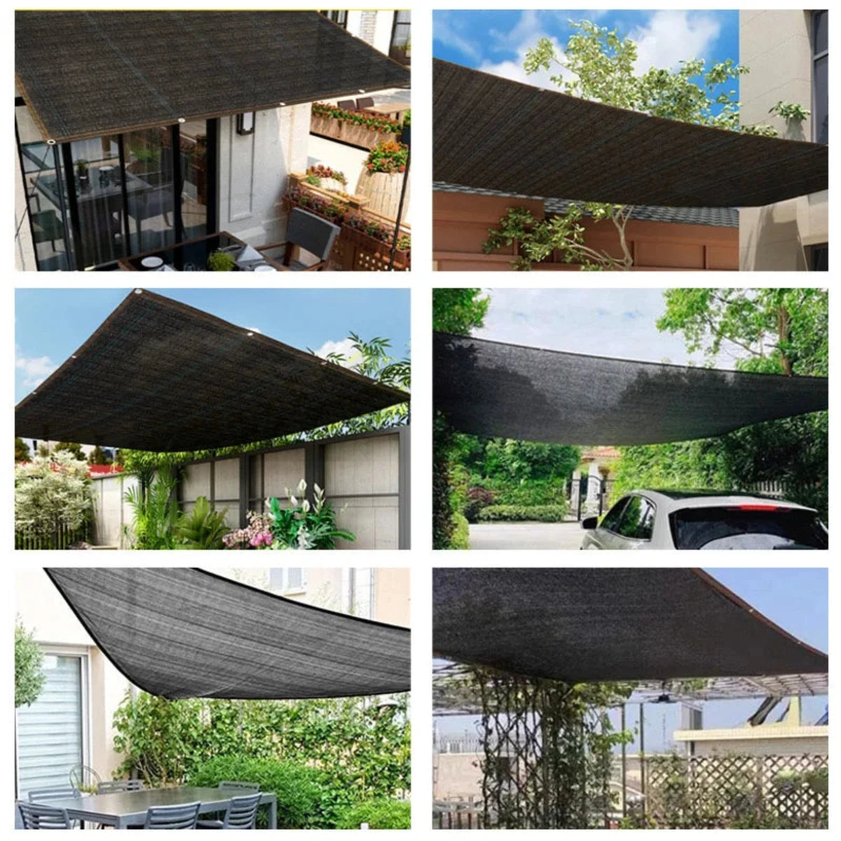 Functional UV Protection Shade Net for Garden and Patio