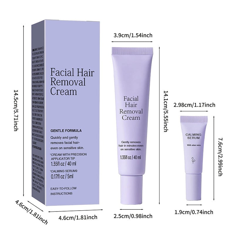 Gentle and Effective Hair Removal Cream and Essence