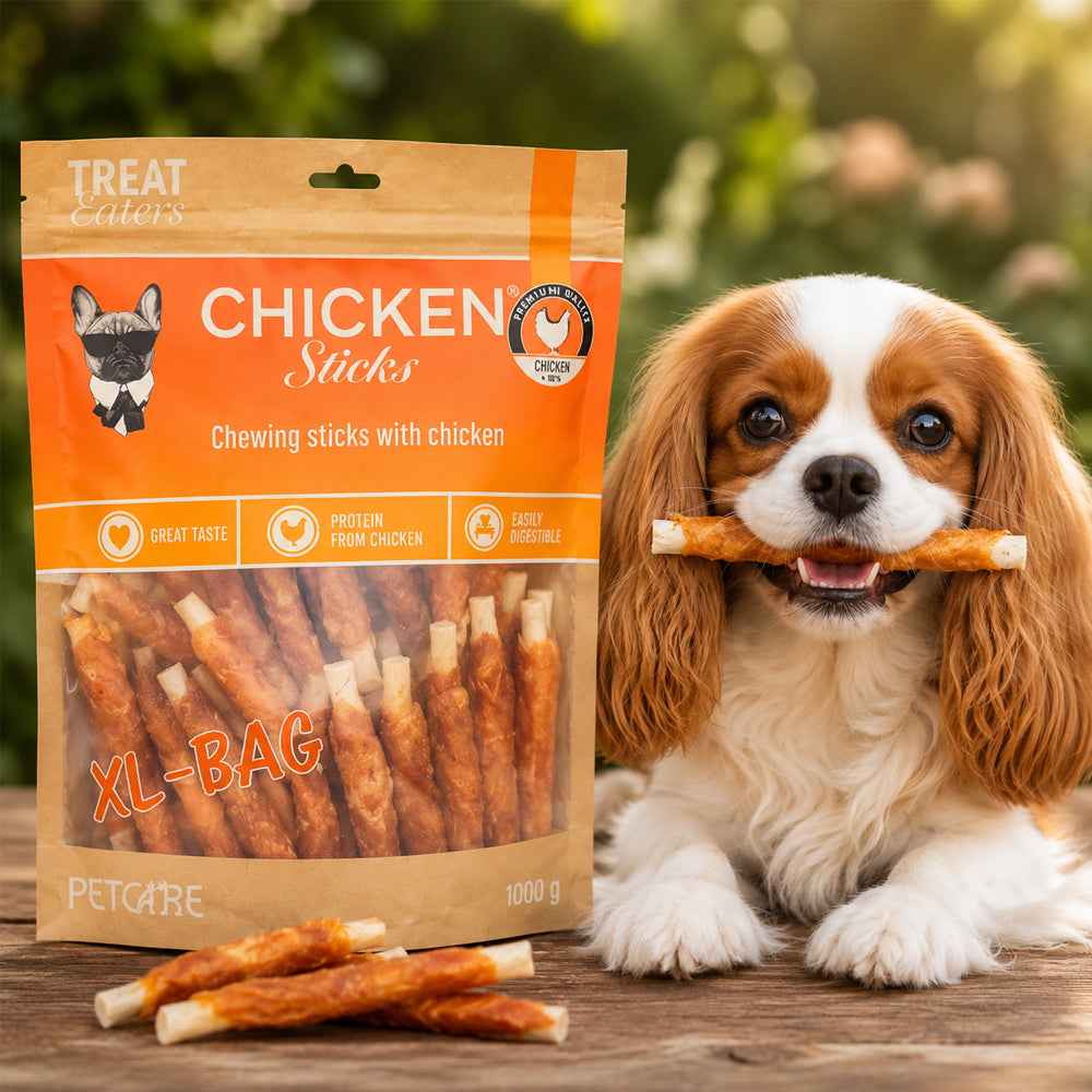Gentle Chicken Chew Sticks for Dogs