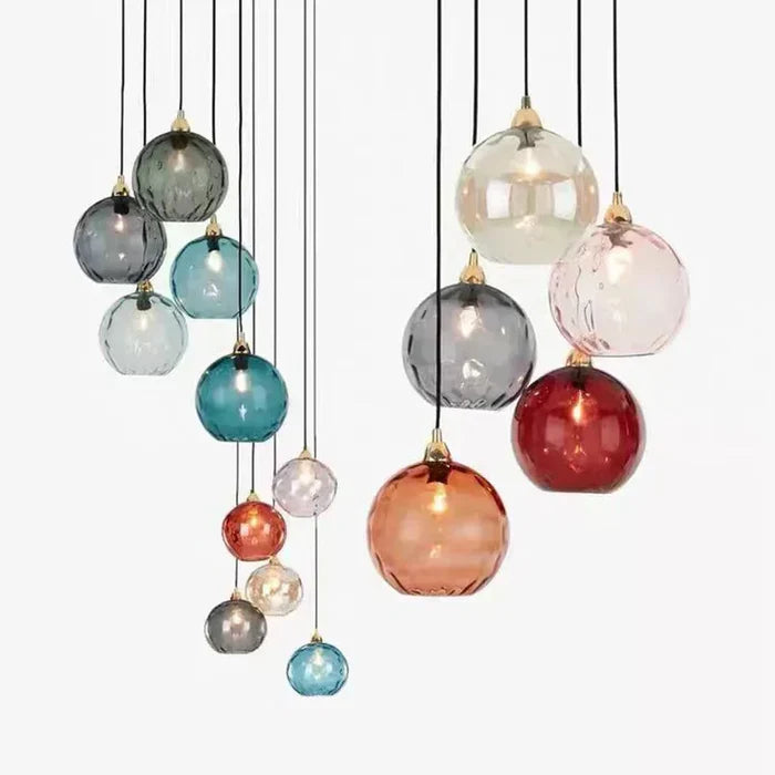 Glass Ball Pendant Light