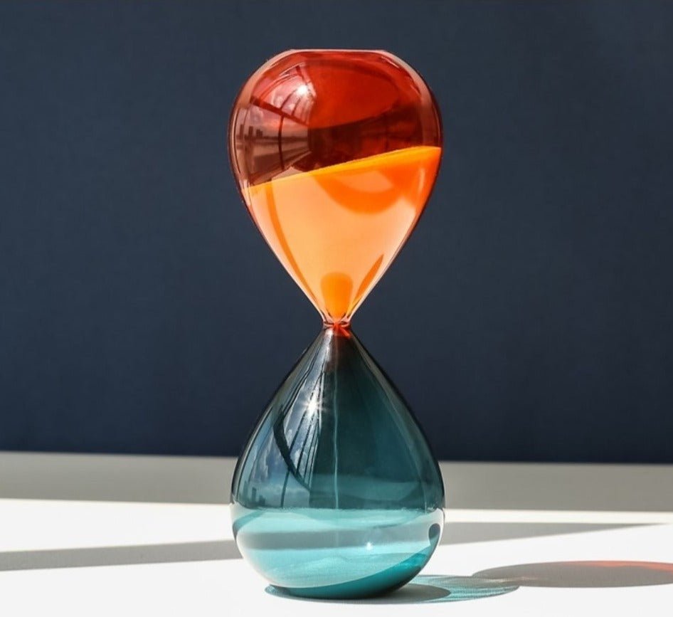 Glass Sand Timer Hourglass in 5, 15, 30 & 60 Minute Options
