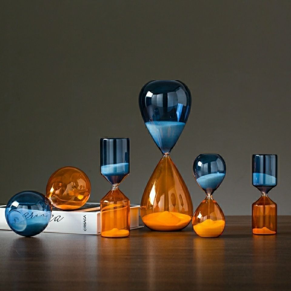 Glass Sand Timer Hourglass in 5, 15, 30 & 60 Minute Options