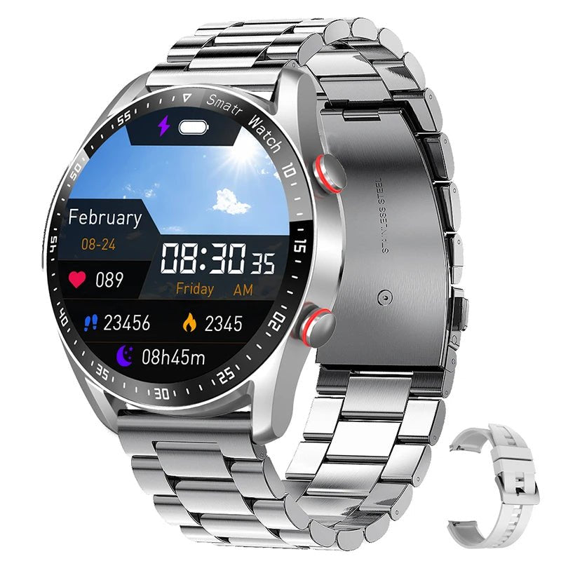 GlucoseGuard Smartwatch - Painless Blood Glucose Monitoring & Health