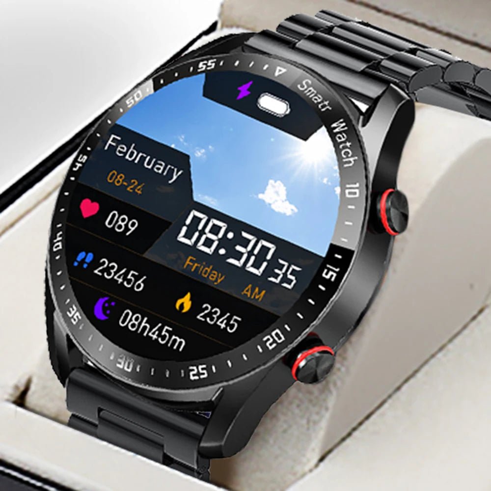 GlucoseGuard Smartwatch - Painless Blood Glucose Monitoring & Health
