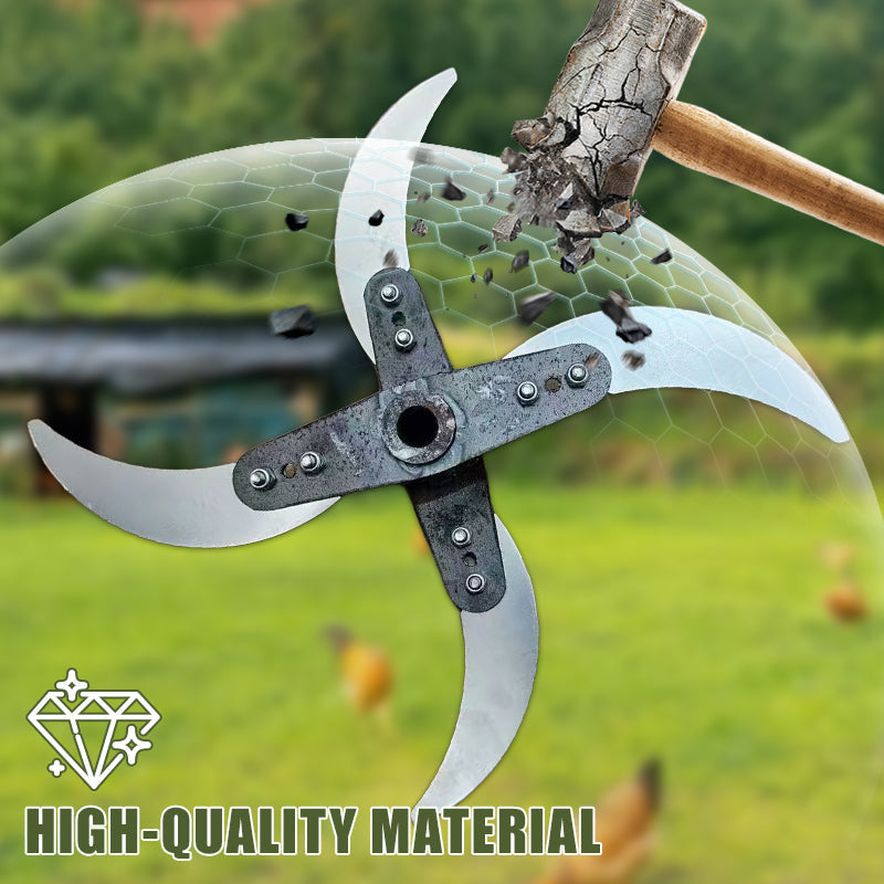 Grass Shredder Blades - Sharp, Adjustable Design