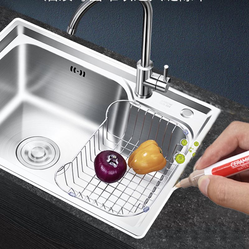 Grout Repair Pen with Waterproof Polymer Sealant - Anti-Mold Formula, Quick-Drying & Odorless, for Bathroom & Kitchen Tiles