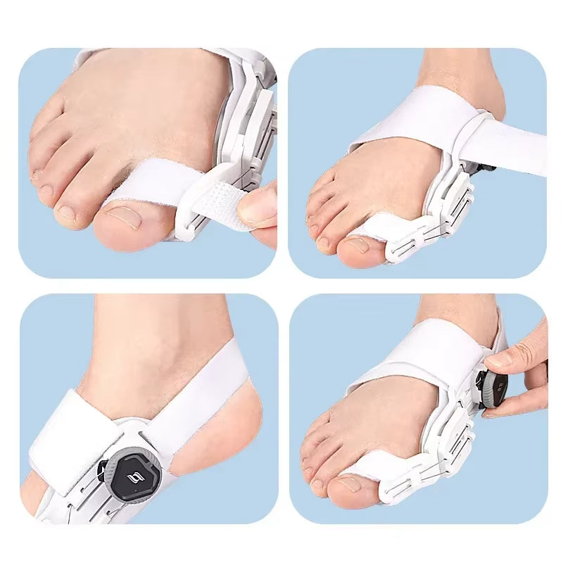 Hallux Valgus Toe Corrector with Adjustable Support