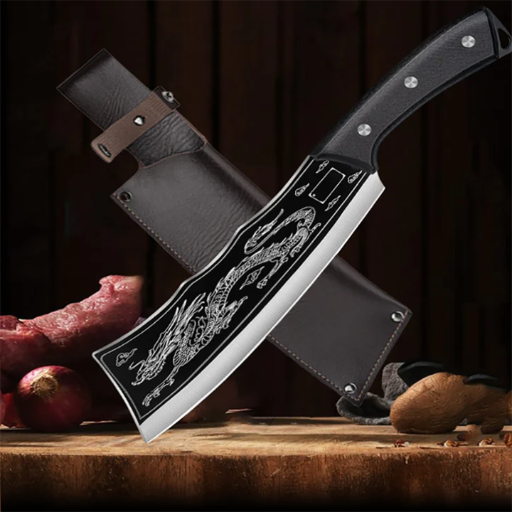 Hand-Forged Dragon Knife