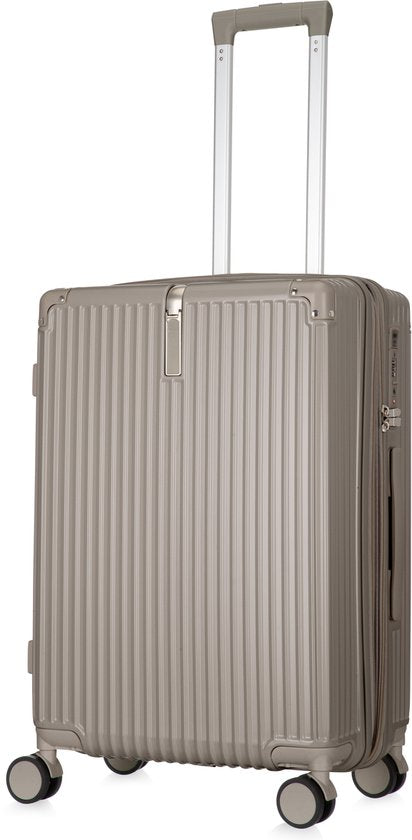 Hardshell Suitcase with USB, Cup Holder and TSA Lock