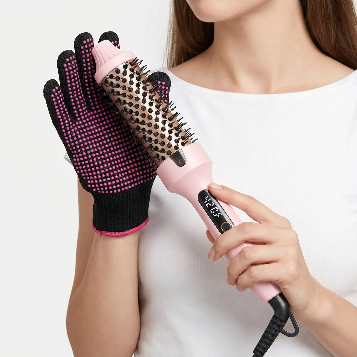 Heated Round Hair Styling Brush