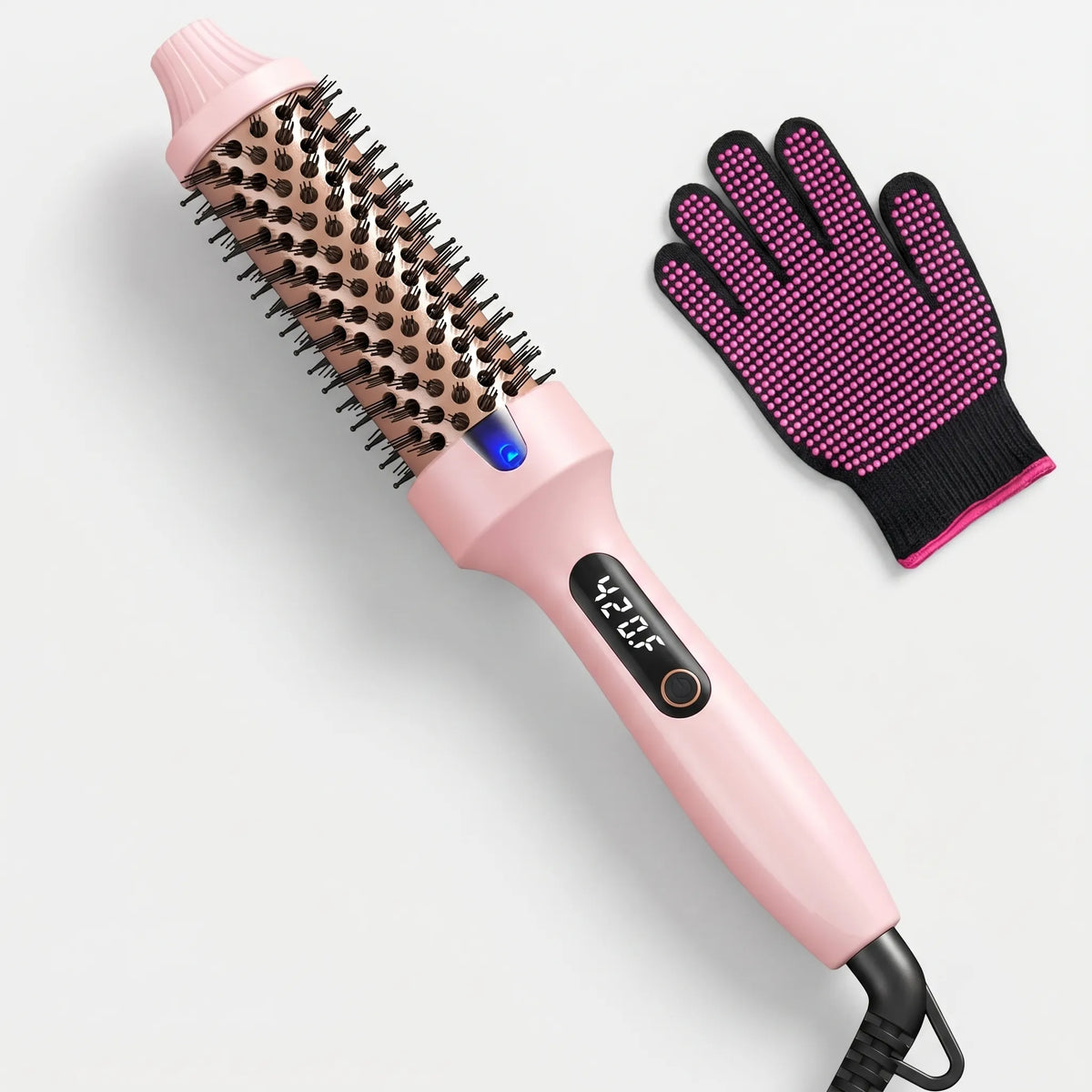 Heated Round Hair Styling Brush