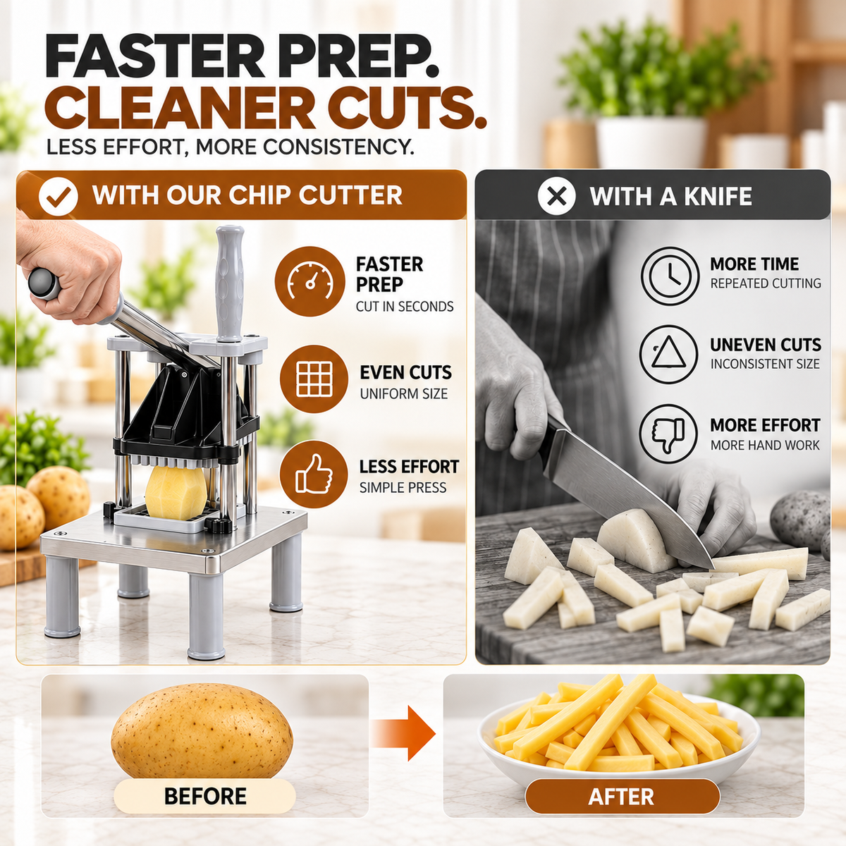 Heavy-Duty Chip Cutter
