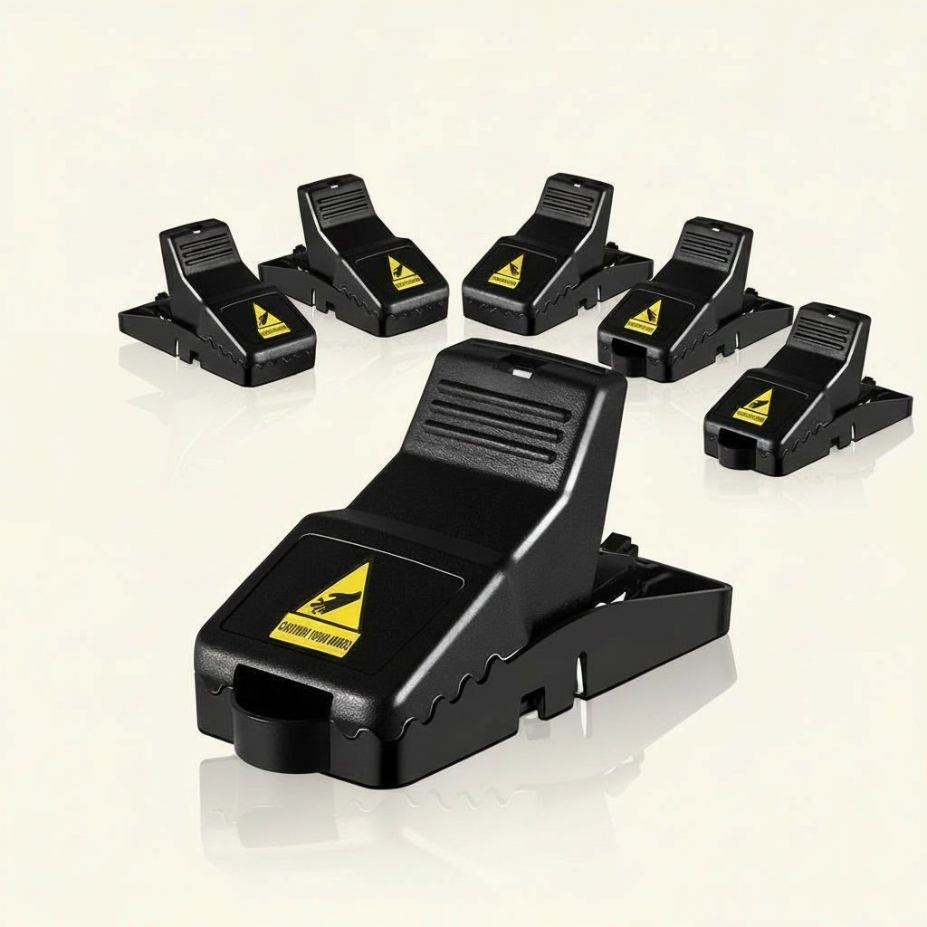 Heavy-Duty Mouse Traps (6-Pack)
