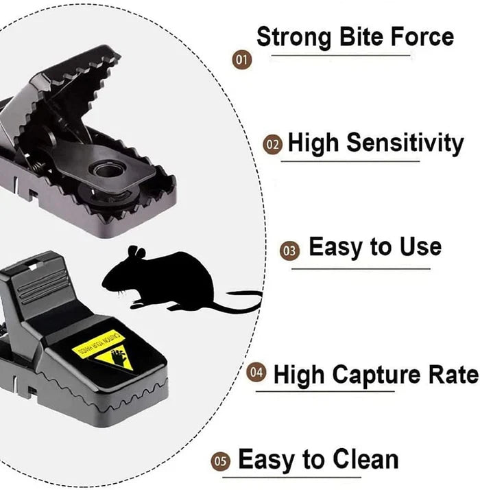 Heavy-Duty Mouse Traps (6-Pack)