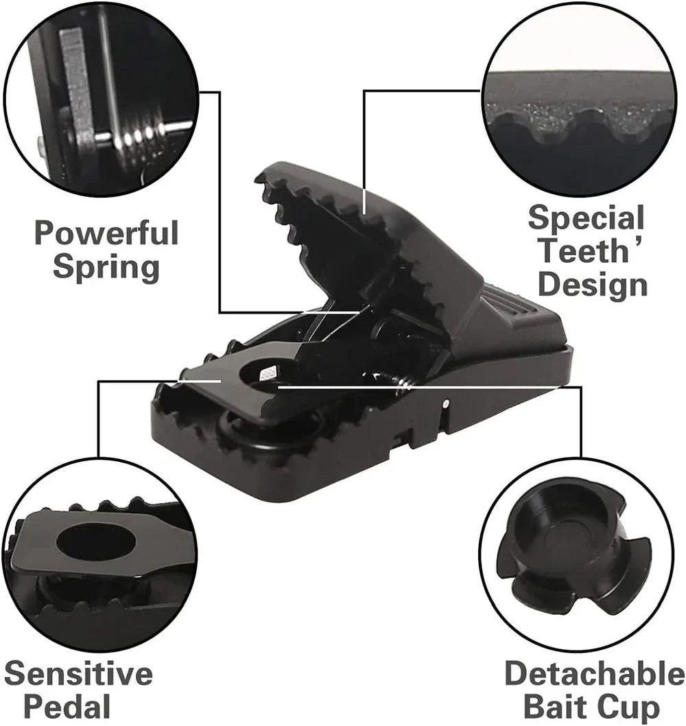 Heavy-Duty Mouse Traps (6-Pack)