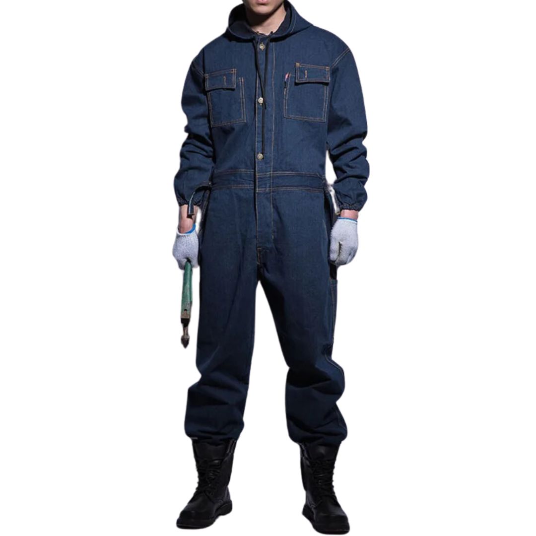 Heavy-Duty Work Overalls